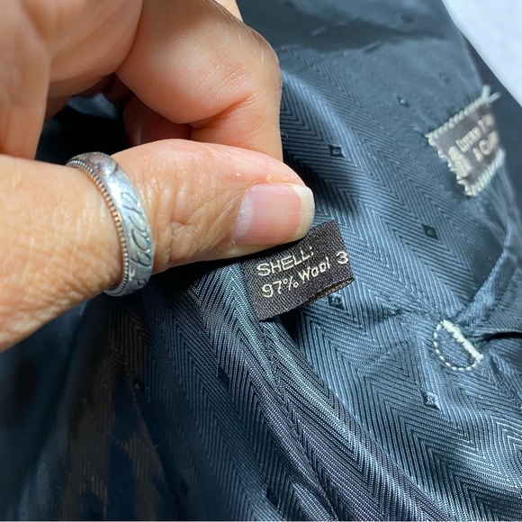 Wool & Cashmere blazer Men’s Sports Jacket Coat Men’s Black Blazer 2 but… - Picture 12 of 16